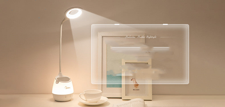 Rechargeable Touch Table Lamp Cordless LED - warm glow on bedside