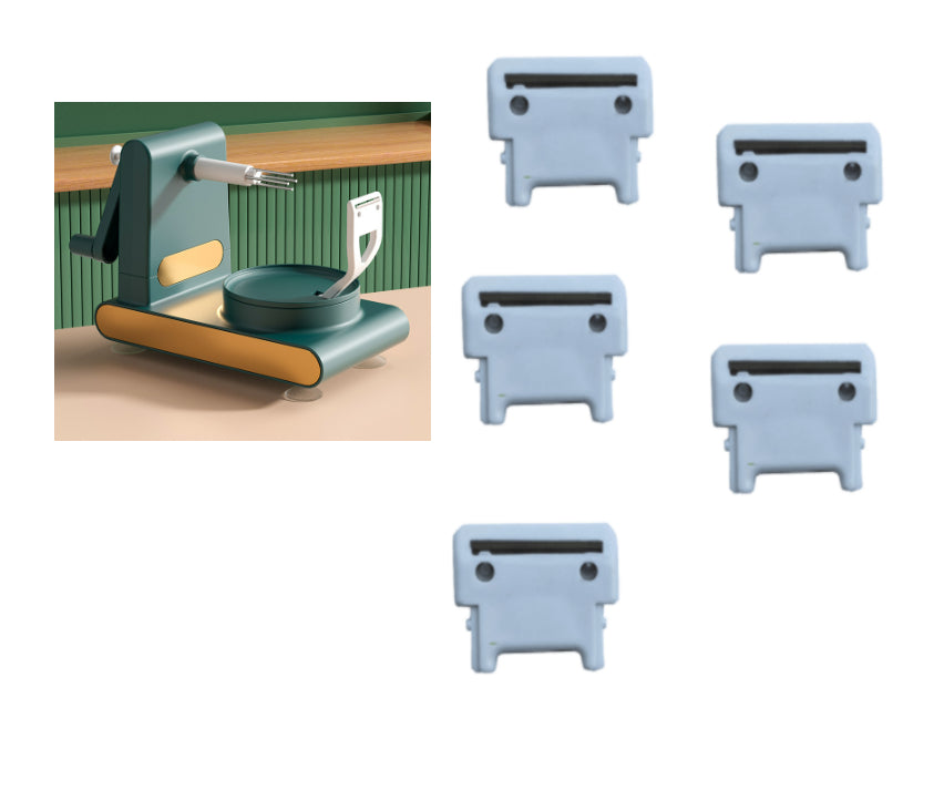 Hand-Cranked Peeler Machine - stored compactly