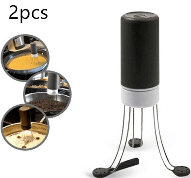 Wireless Automatic Pan Stirrer 3 Speeds - size reference in hand