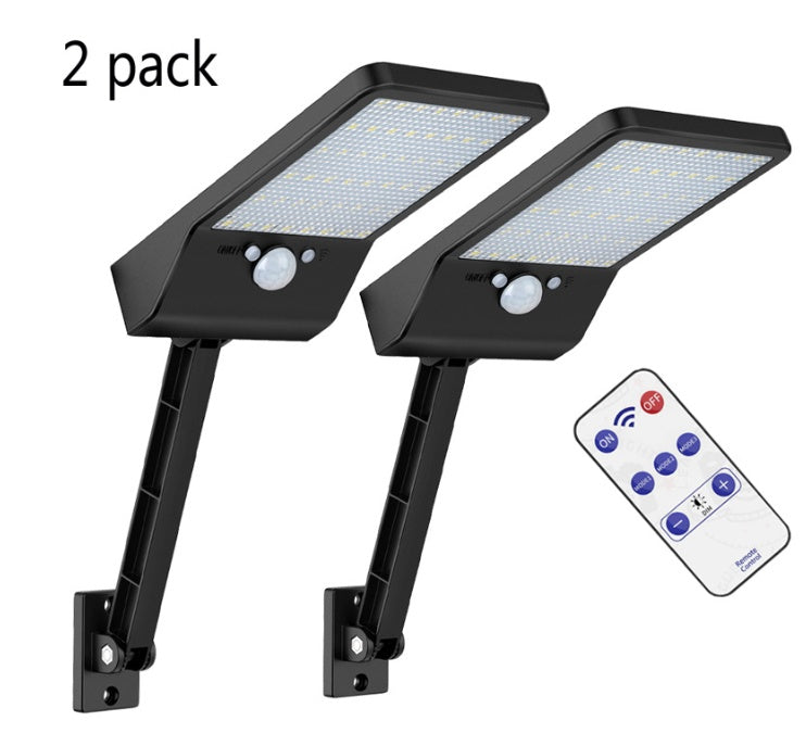 Outdoor Motion Sensor Wall Light IP65 8W - lit on exterior wall
