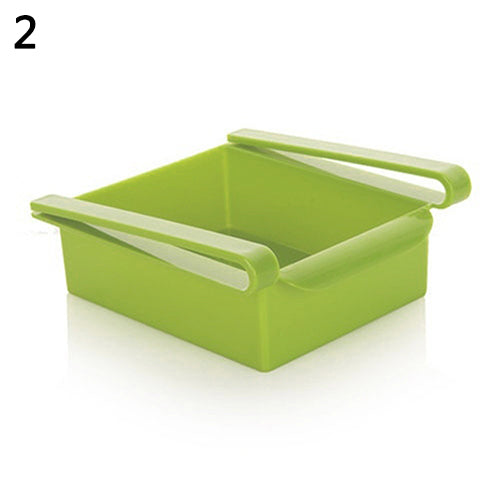Stretchable Refrigerator Storage Baskets - set of multiple baskets