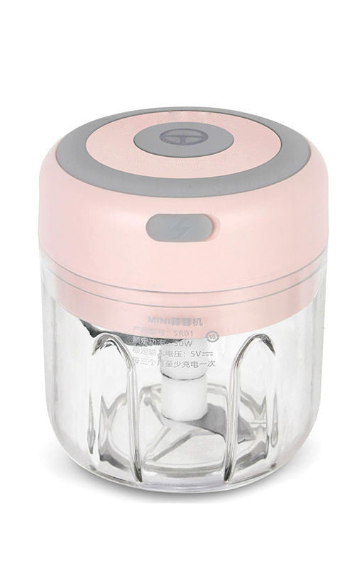 Mini Electric Food Chopper USB - cordless portable use