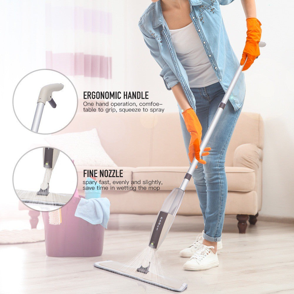 Spray Mop - reaching under furniture