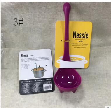 Dinosaur Standing Spoon - used with a bowl of dessert