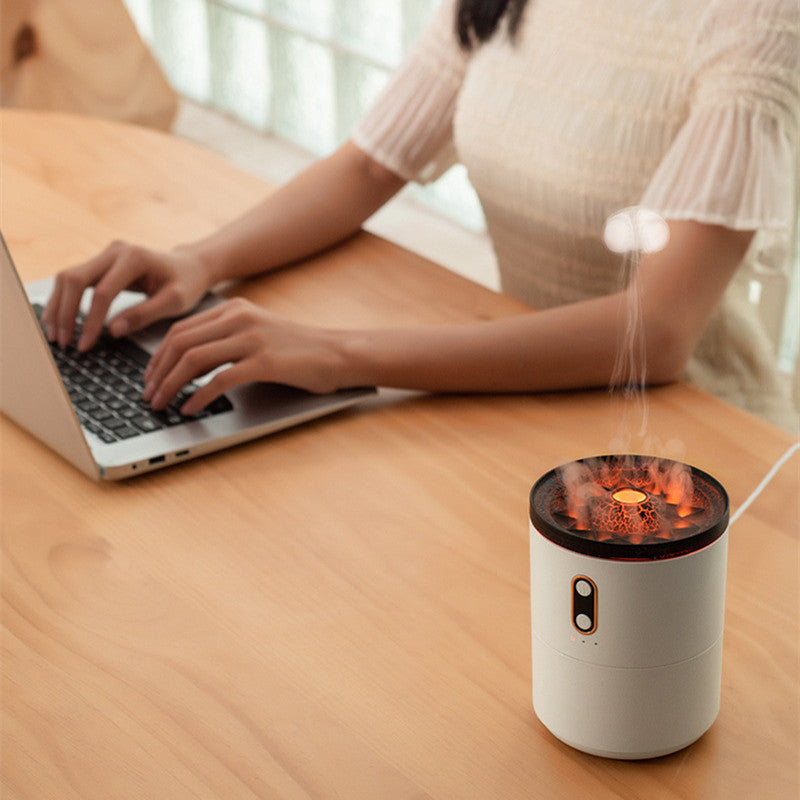 Volcanic Flame Jellyfish Aroma Diffuser - package contents