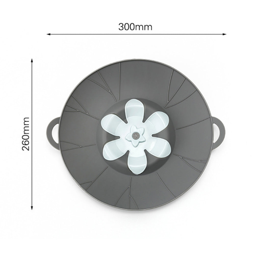 Silicone Spill-Proof Pot Cover - covering a boiling pot
