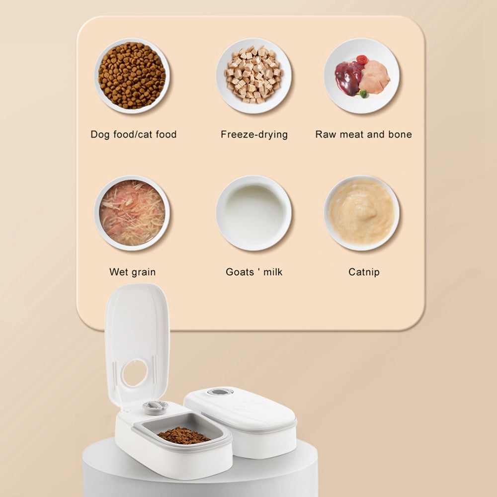 Automatic Pet Feeder - food storage hopper