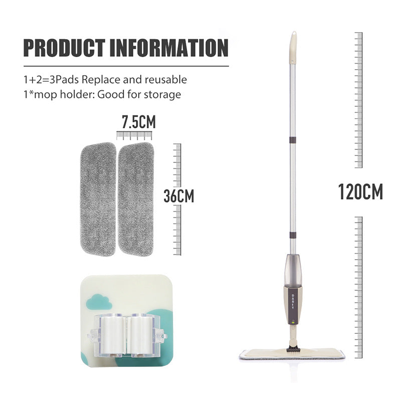 Spray Mop - refillable water tank