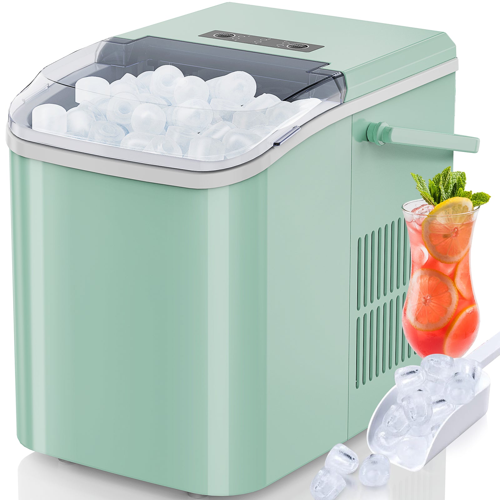 Portable Ice Maker - on a kitchen counter