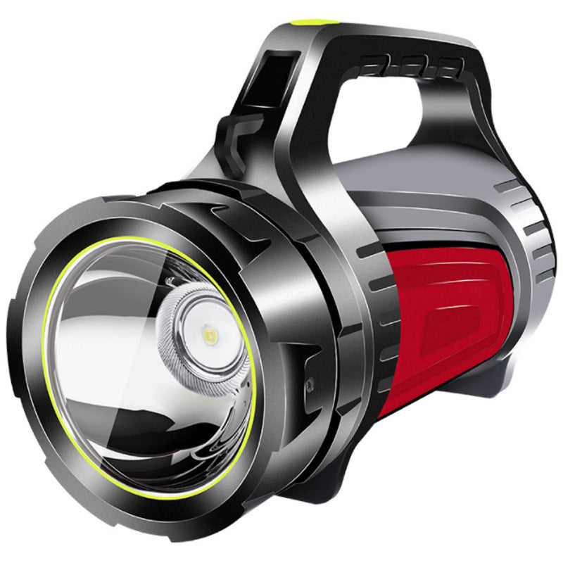 High-Power Rechargeable Spotlight Flashlight 6000LM - long-range beam