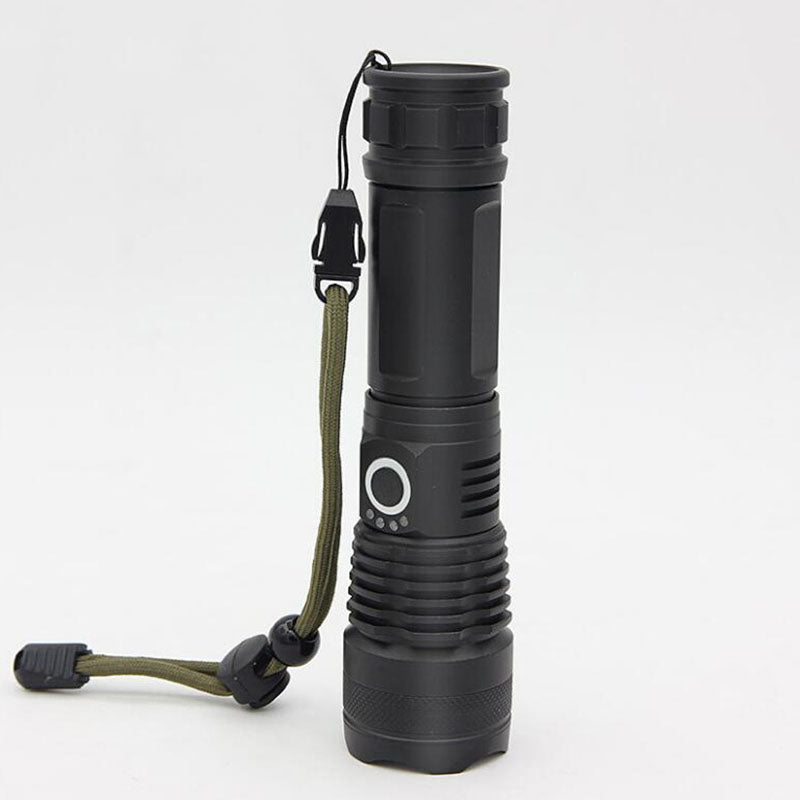 USB Rechargeable Zoom P50 Flashlight 5 Modes - camping use