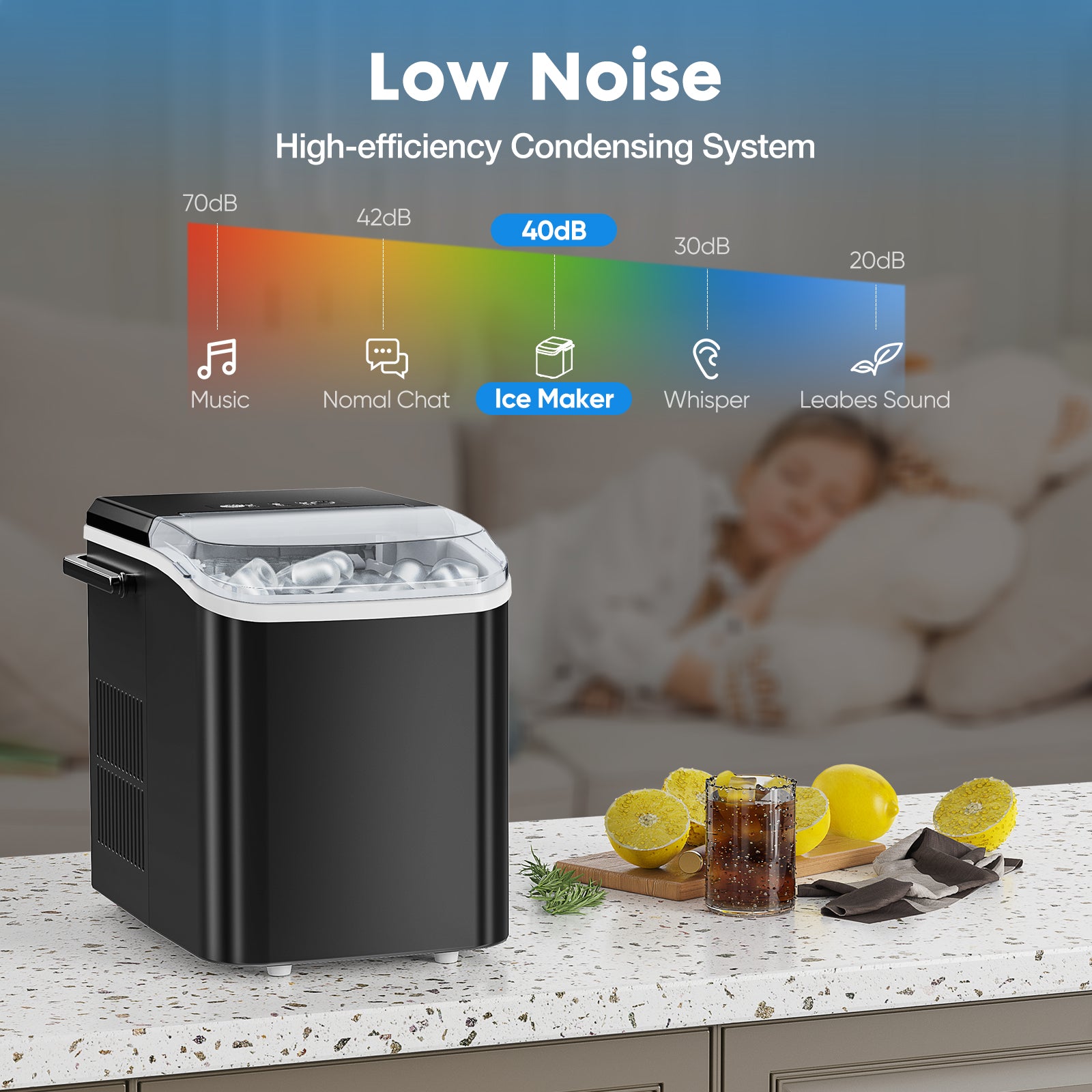 Portable Ice Maker - package contents