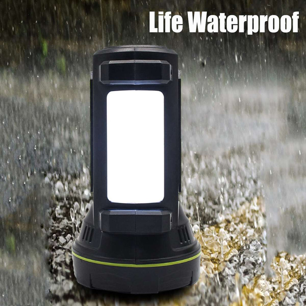 2-in-1 Rechargeable LED Flashlight and Table Light - rechargeable battery