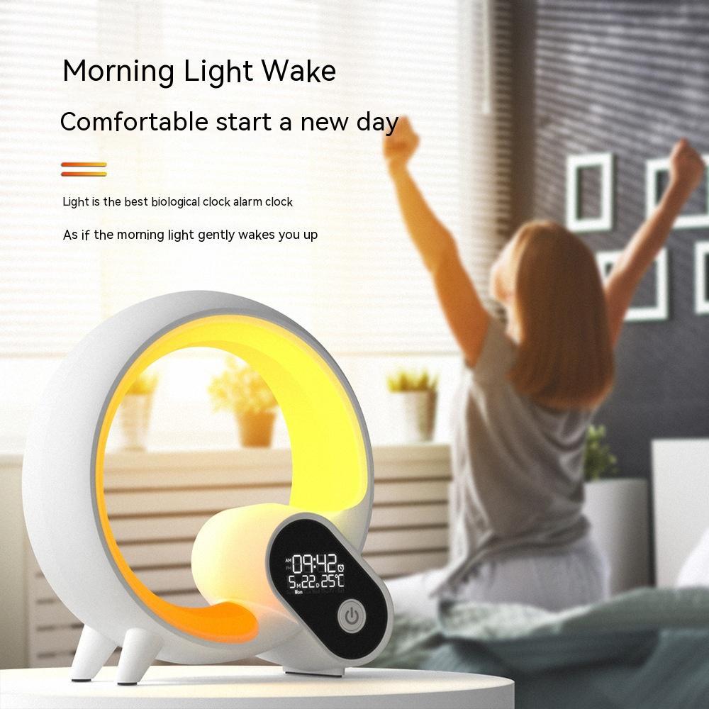 Sunrise Alarm Clock - on a nightstand