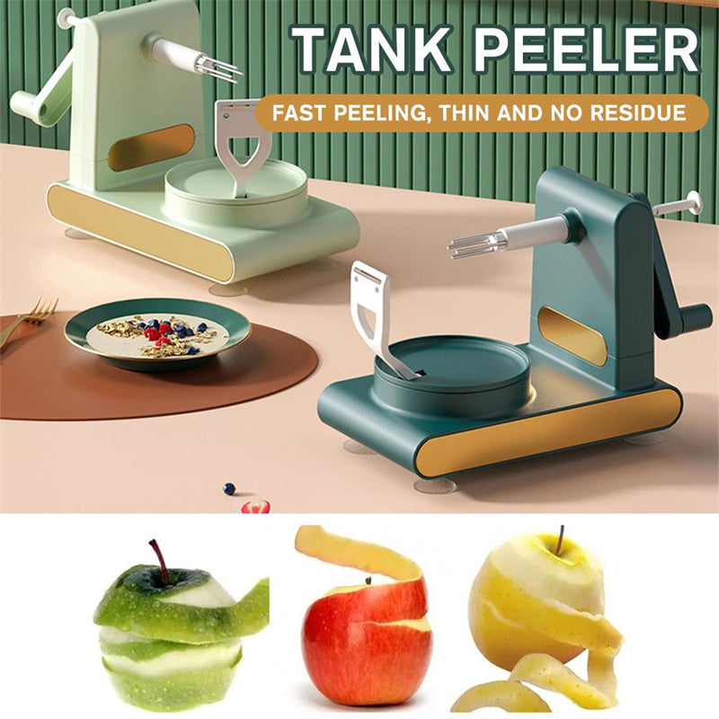 Hand-Cranked Peeler Machine - main view