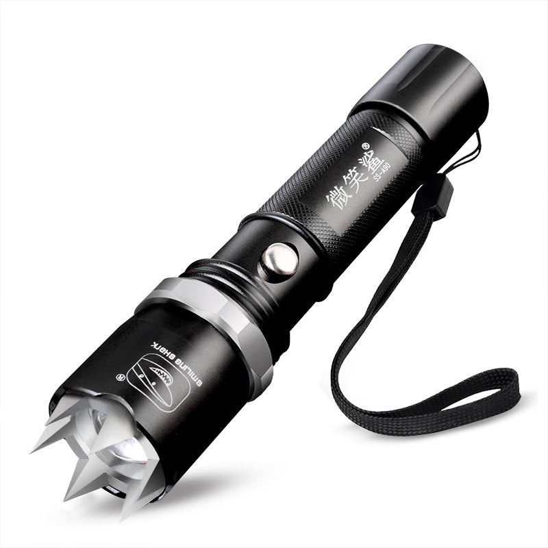Self-Defense LED Flashlight Aluminum Alloy - main view
