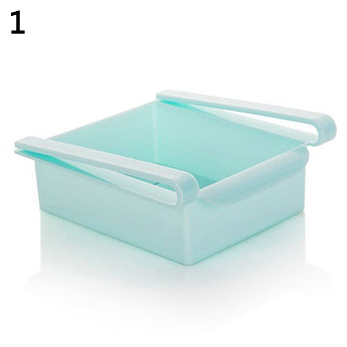 Stretchable Refrigerator Storage Baskets - decluttering a fridge door