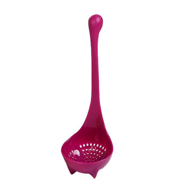 Dinosaur Standing Spoon - dinosaur shape detail close-up