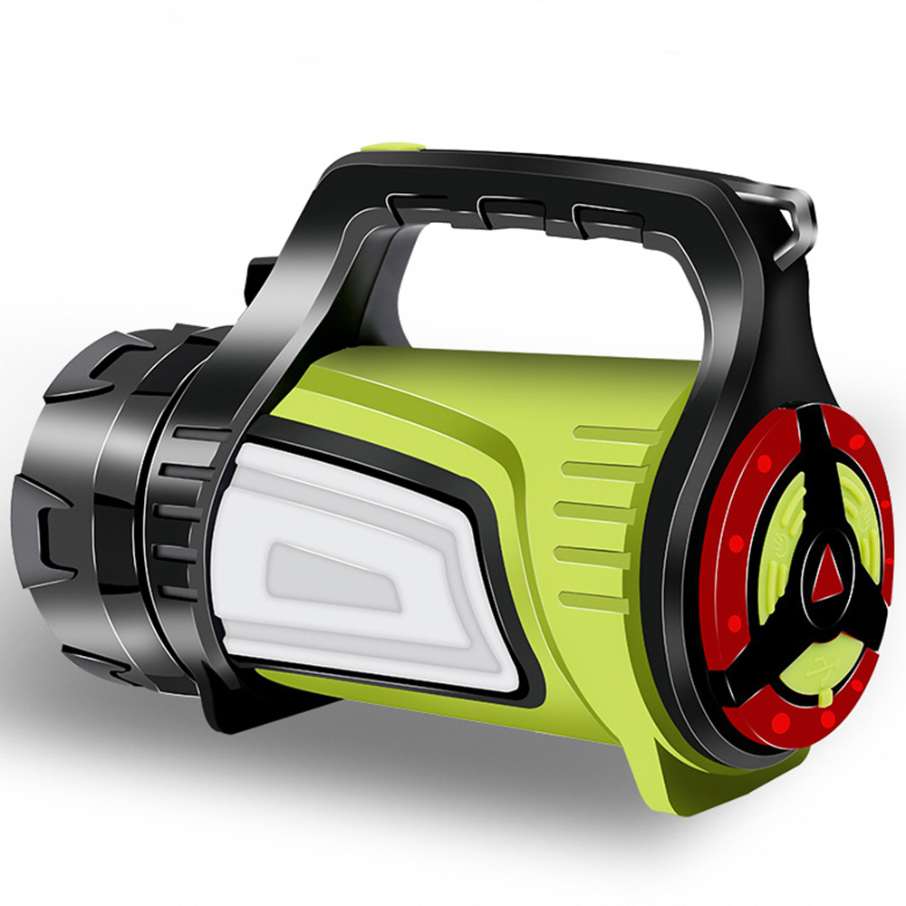 High-Power Rechargeable Spotlight Flashlight 6000LM - brightness modes