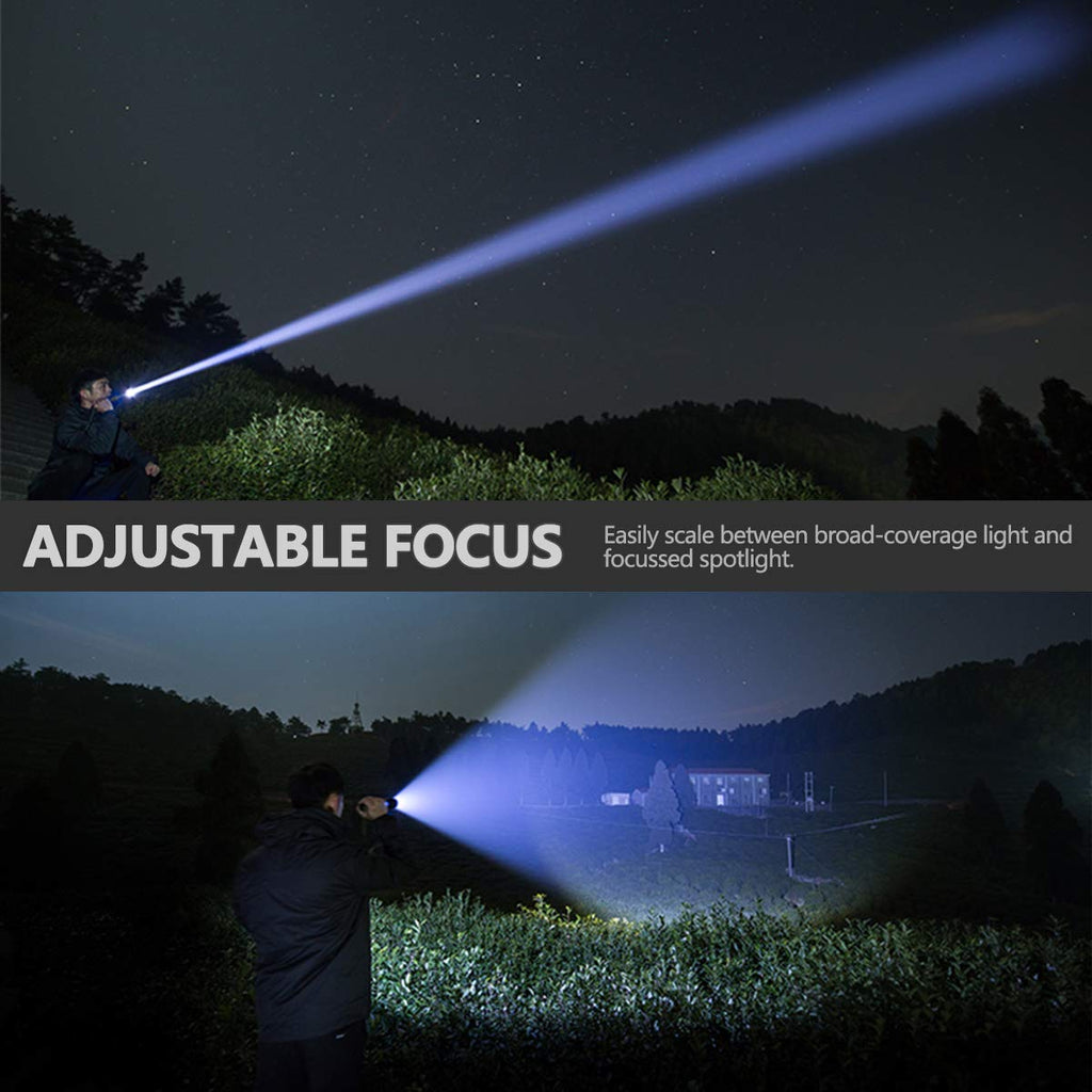 USB Rechargeable Zoom P50 Flashlight 5 Modes - main view