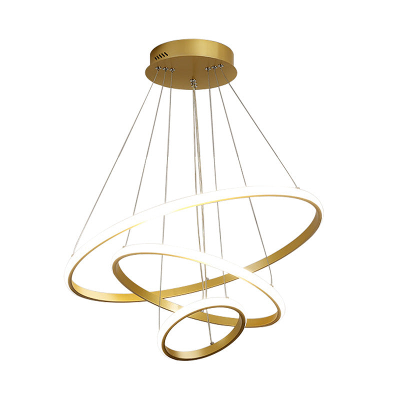 Smart LED Chandelier - close-up detail