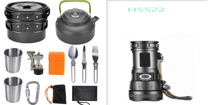XHP70.2 Powerful USB Rechargeable Flashlight - outdoor use