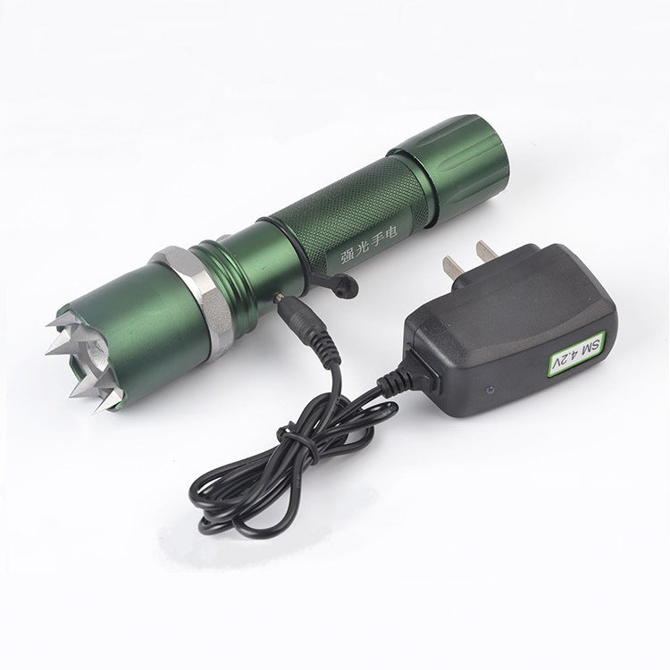 Self-Defense LED Flashlight Aluminum Alloy - handheld