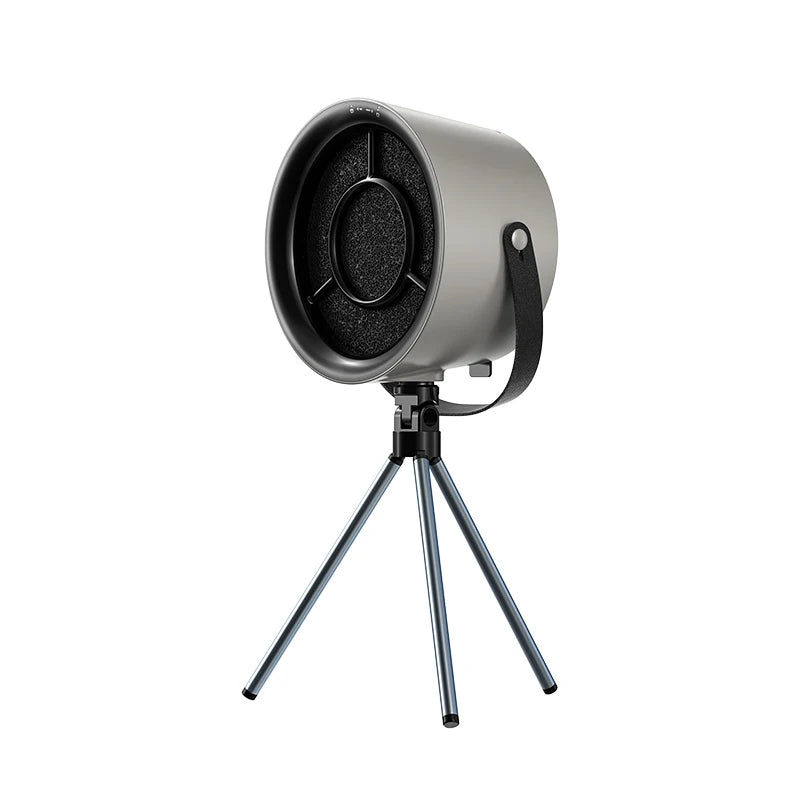 Portable Desktop Range Hood - used at a desk barbecue