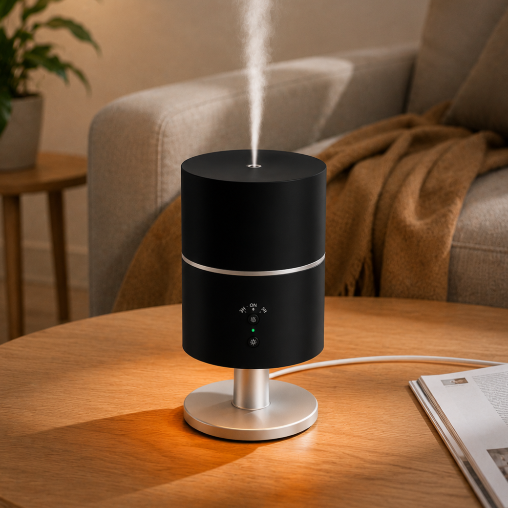 Caklo humidifier in Black finish