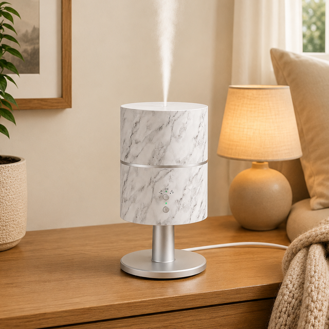 Caklo humidifier in Marble finish