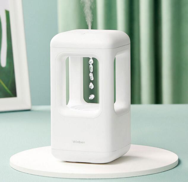 Anti-Gravity Water Drop Humidifier - water tank view