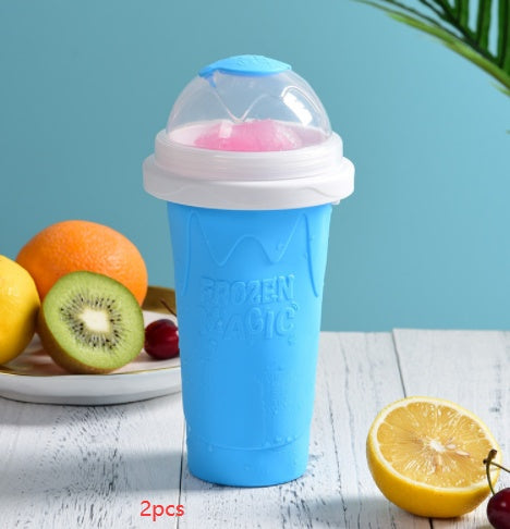 Quick Slushy and Smoothie Squeeze Cup - in a freezer