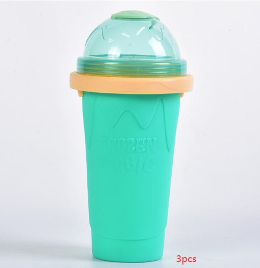 Quick Slushy and Smoothie Squeeze Cup - package contents