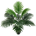 Realistic Artificial Plant Wall Panel - panels connected in a grid