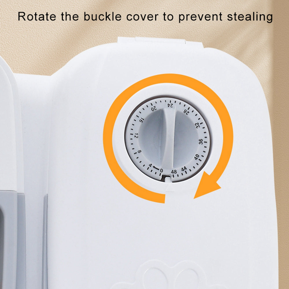 Automatic Pet Feeder - scheduling a meal time