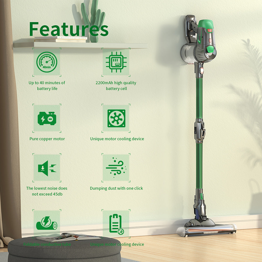 Cordless Handheld Vacuum Cleaner - charging dock view