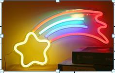 Acrylic LED Neon Letter Light Wall Decor - what is in the box