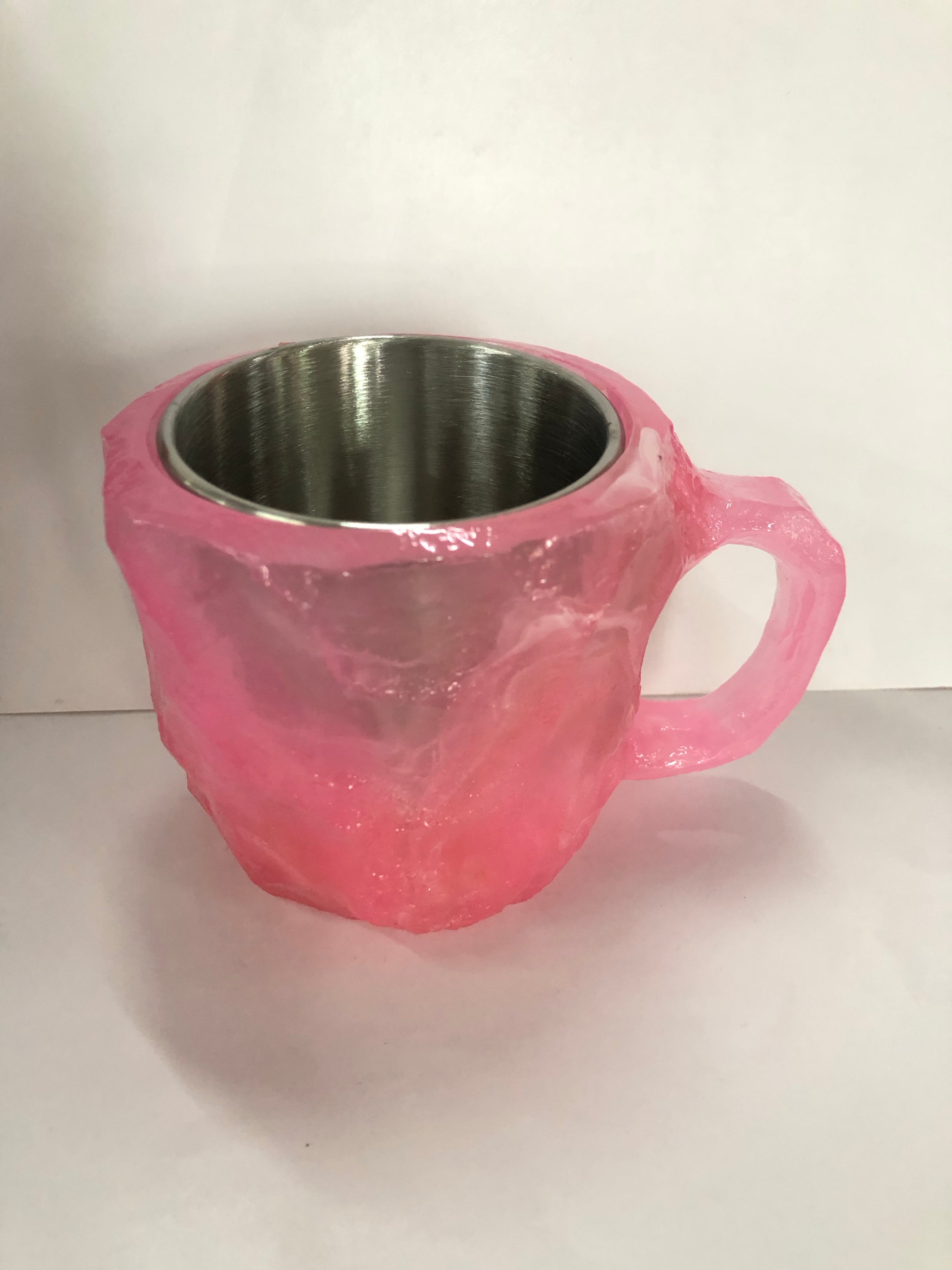 Crystal-Effect Resin Mug - mug shown in its packaging