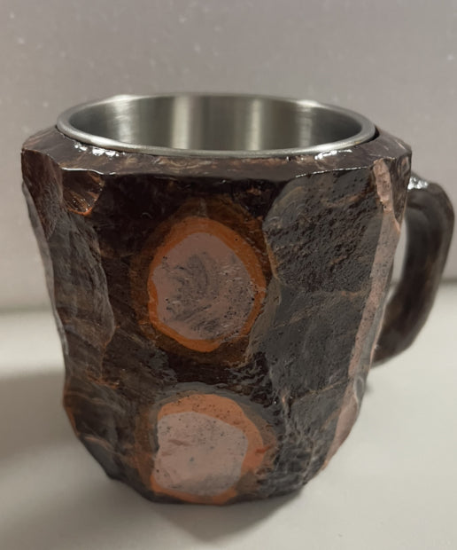Crystal-Effect Resin Mug - mug photographed in natural light