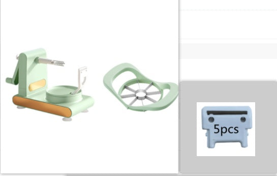 Hand-Cranked Peeler Machine - disassembled parts