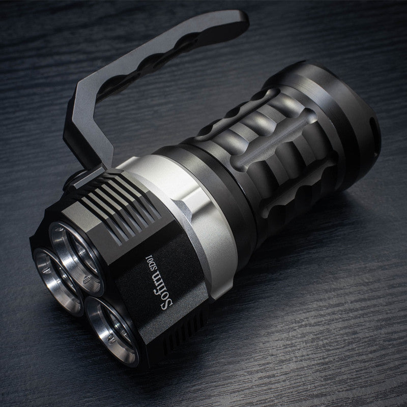 Waterproof Diving Flashlight Super Bright - held in hand