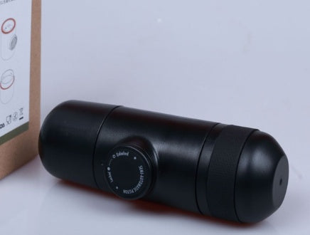 Portable Mini Coffee Machine - close-up of the capsule chamber