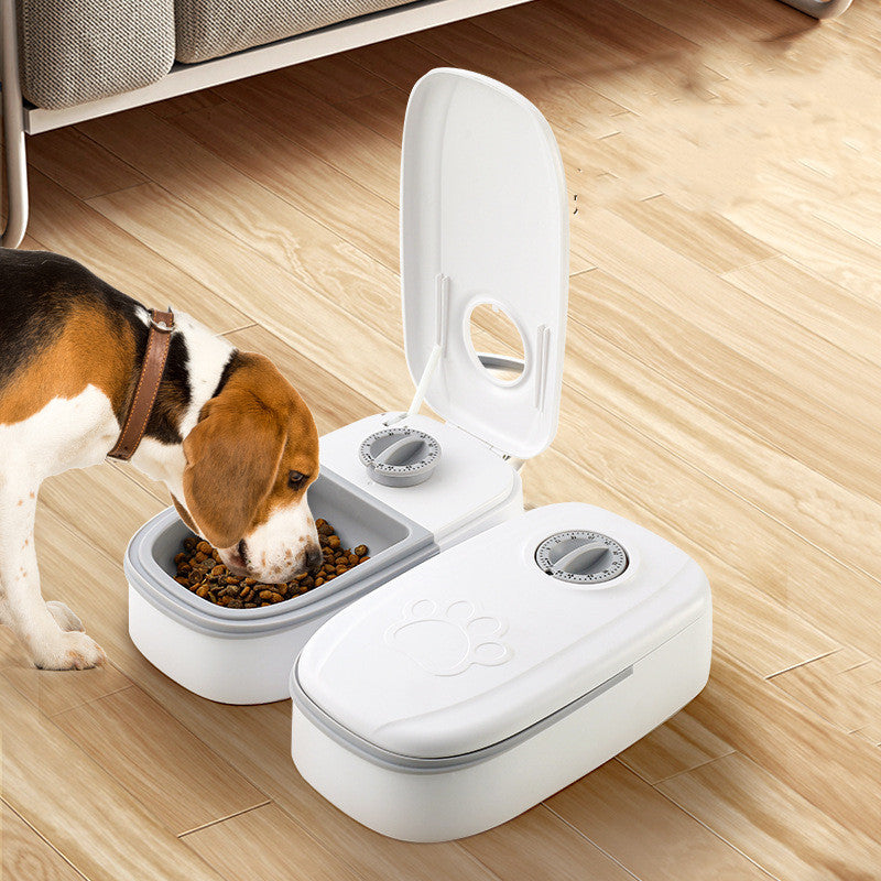 Automatic Pet Feeder - control panel view